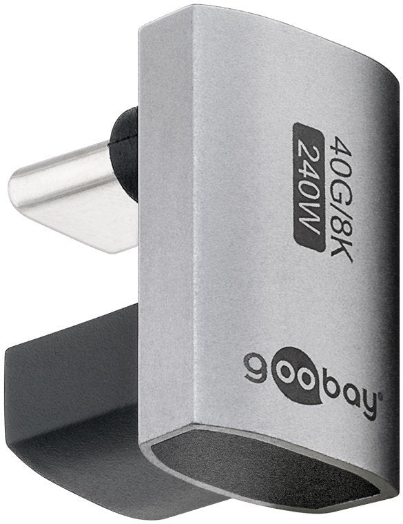 Goobay 74445 Usb-C Adapter 180° U-Shape, Usb4
