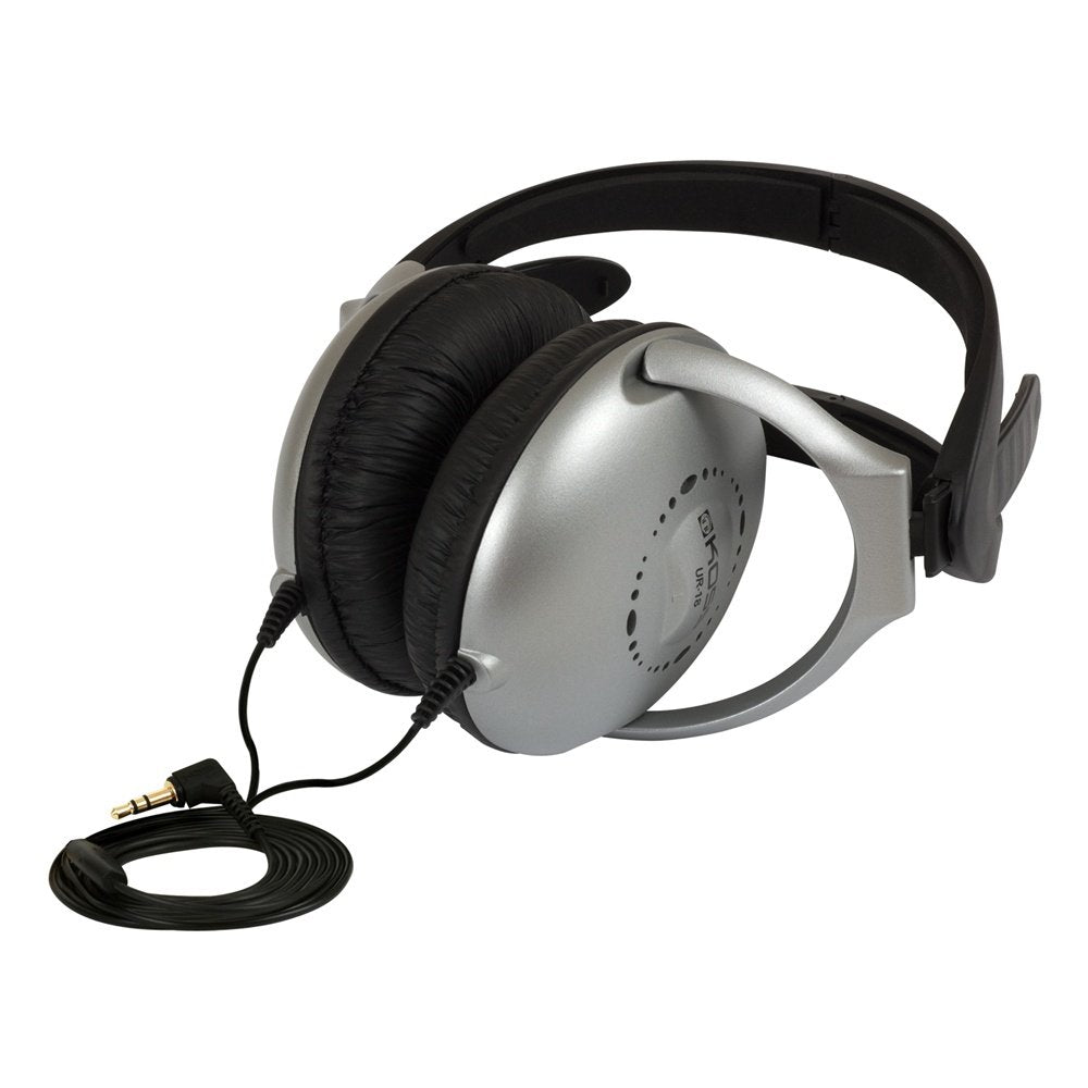Koss Ur18 Auricular Y Casco Auriculares Diadema Negro, Plata