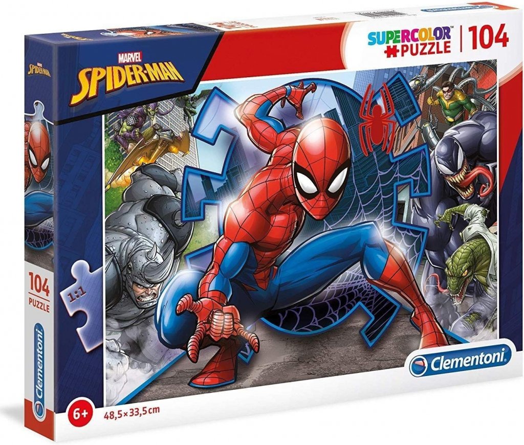 Puzzle Spiderman Marvel 104pzs