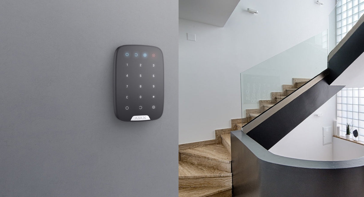 EAN 0856963007316 - Ajax KeyPad Teclado RF Negro imagen 2