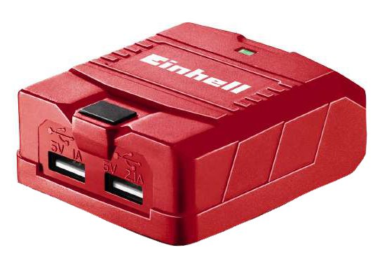 Adaptador De Batería Einhell Power Usb (Rojo, Ein-4514120 4514120