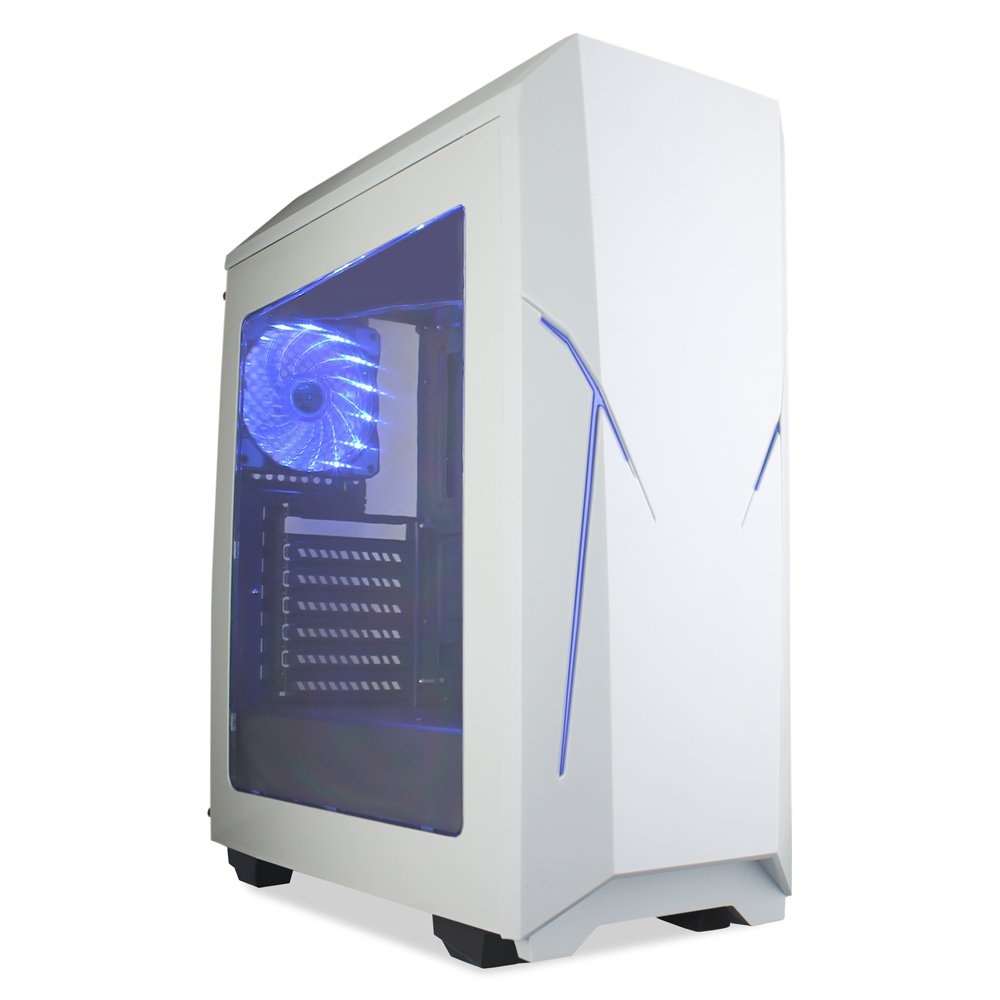 Caja Pc Talius Atx Gaming Xentinel Usb 3.0 Sin Fuente White