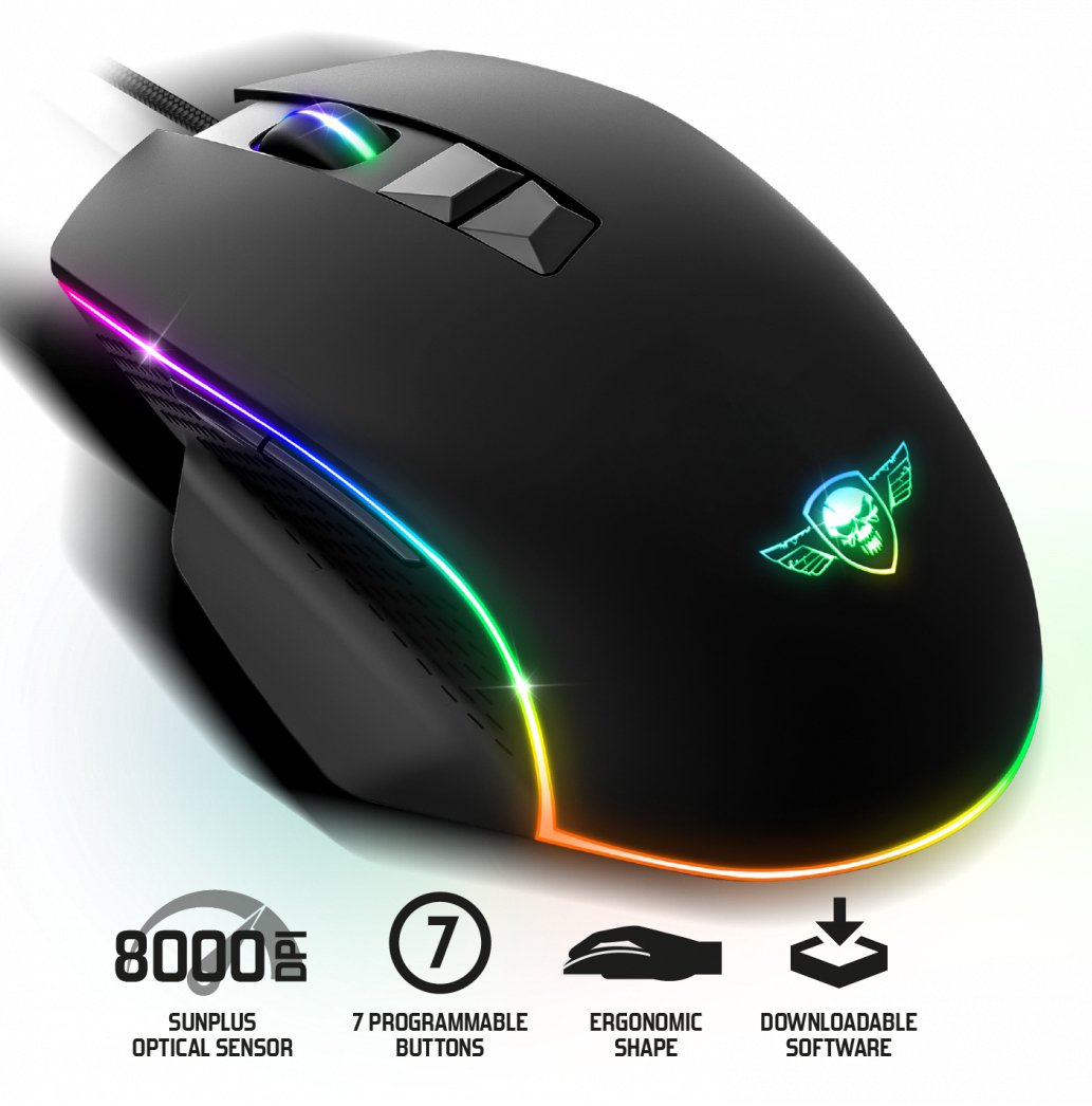 Ratón Gaming Spirit Of Gamer Pro M1 Hasta 8000 Dpi