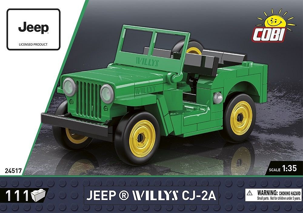 EAN 5902251245177 - COBI Jeep Willys CJ-2A imagen 3