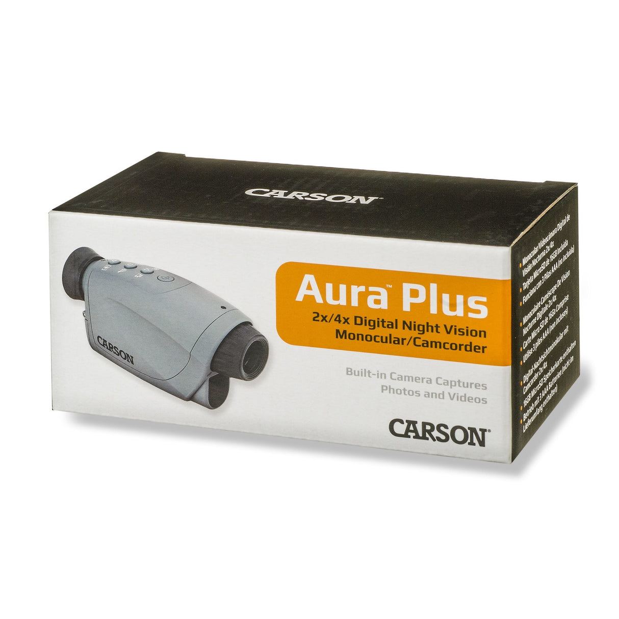 EAN 0750668011381 - Carson Aura Plus Negro, Gris Monóculo imagen 3