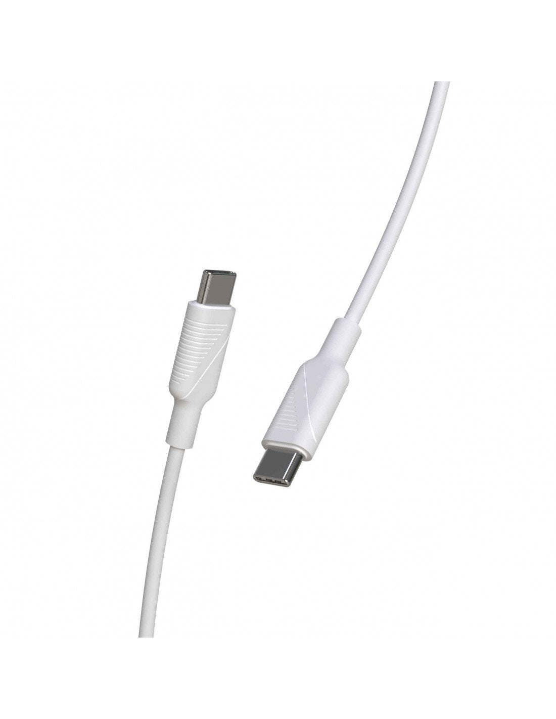 Cable Usb 2.0 Tipo-C Muvit For Change Mcusc0008 Usb Tipo-C Macho Usb Tipo-C Hasta 60w 1.2m Blanco