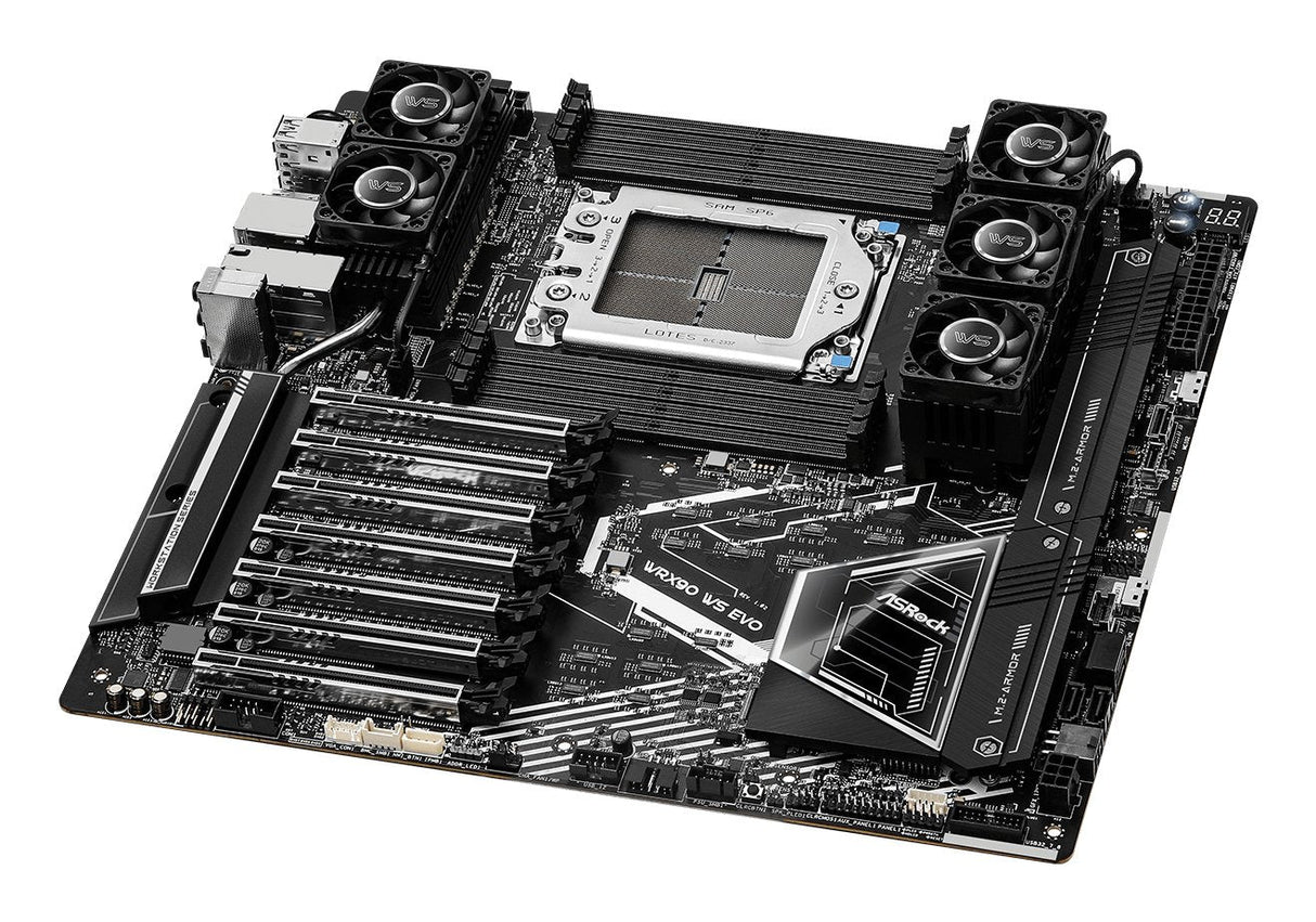 EAN 4710483945199 - Asrock WRX90 WS EVO placa base AMD WRX90 Socket sTR5 EEB imagen 4