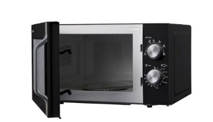 Sharp R-204ba Encimera Solo Microondas 20 L 800 W Negro, Plata