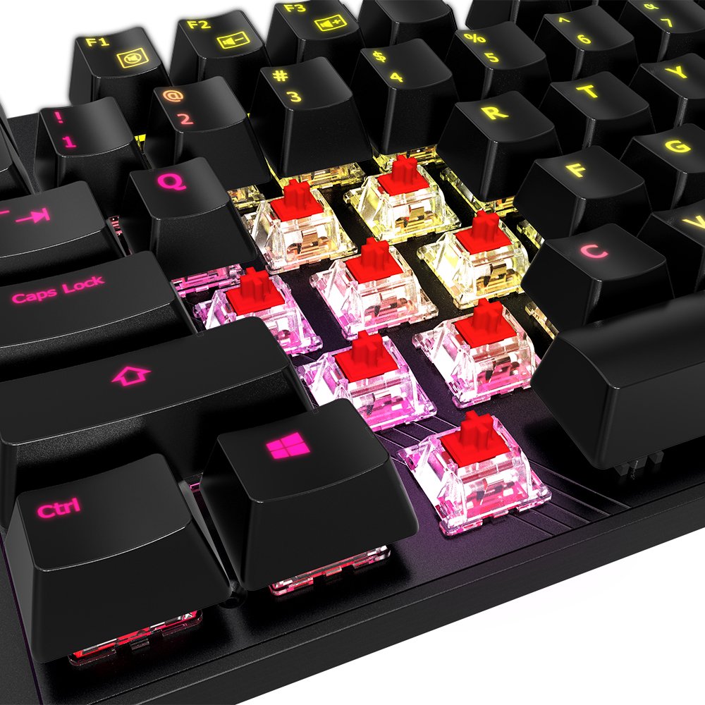 EAN 4719331551353 - GIGABYTE AORUS K1 teclado Juego USB QWERTY Inglés Negro imagen 9