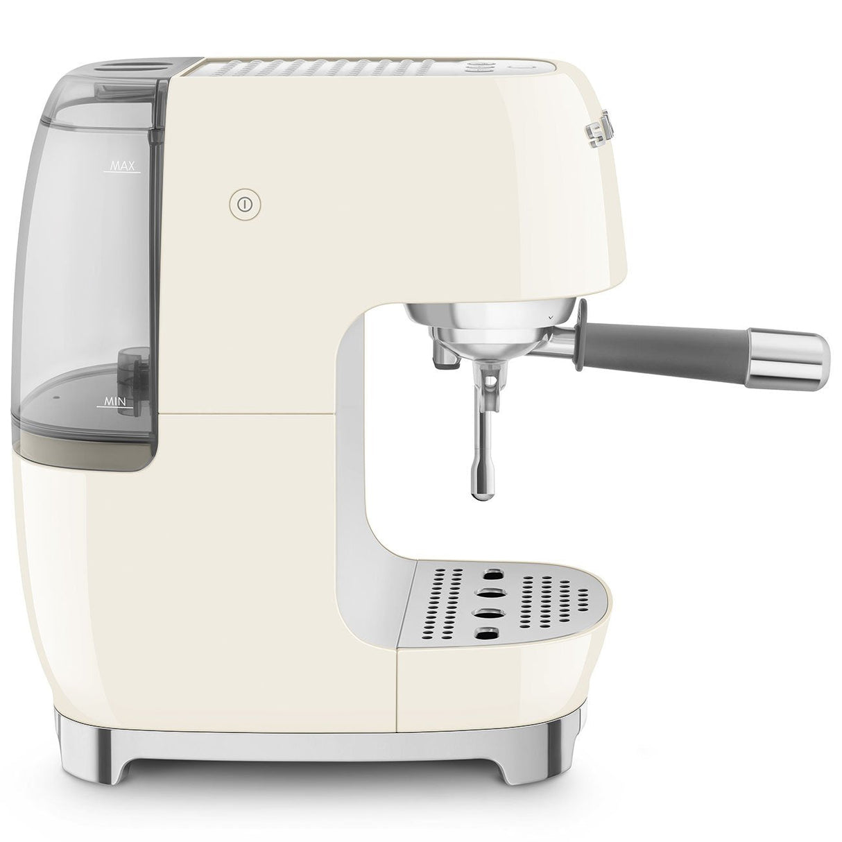 Smeg Espressomaschine Ecf03creu, Thermoblock, Cold Brew, Dampfdüse, 1.4l Tank