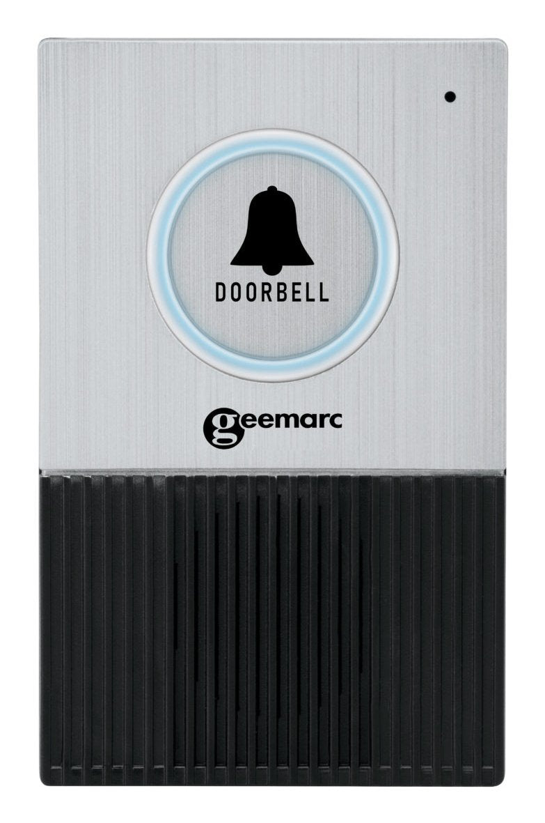 EAN 3521350009200 - Geemarc Telecom Doorbell 595 U.L.E Negro, Plata imagen 2