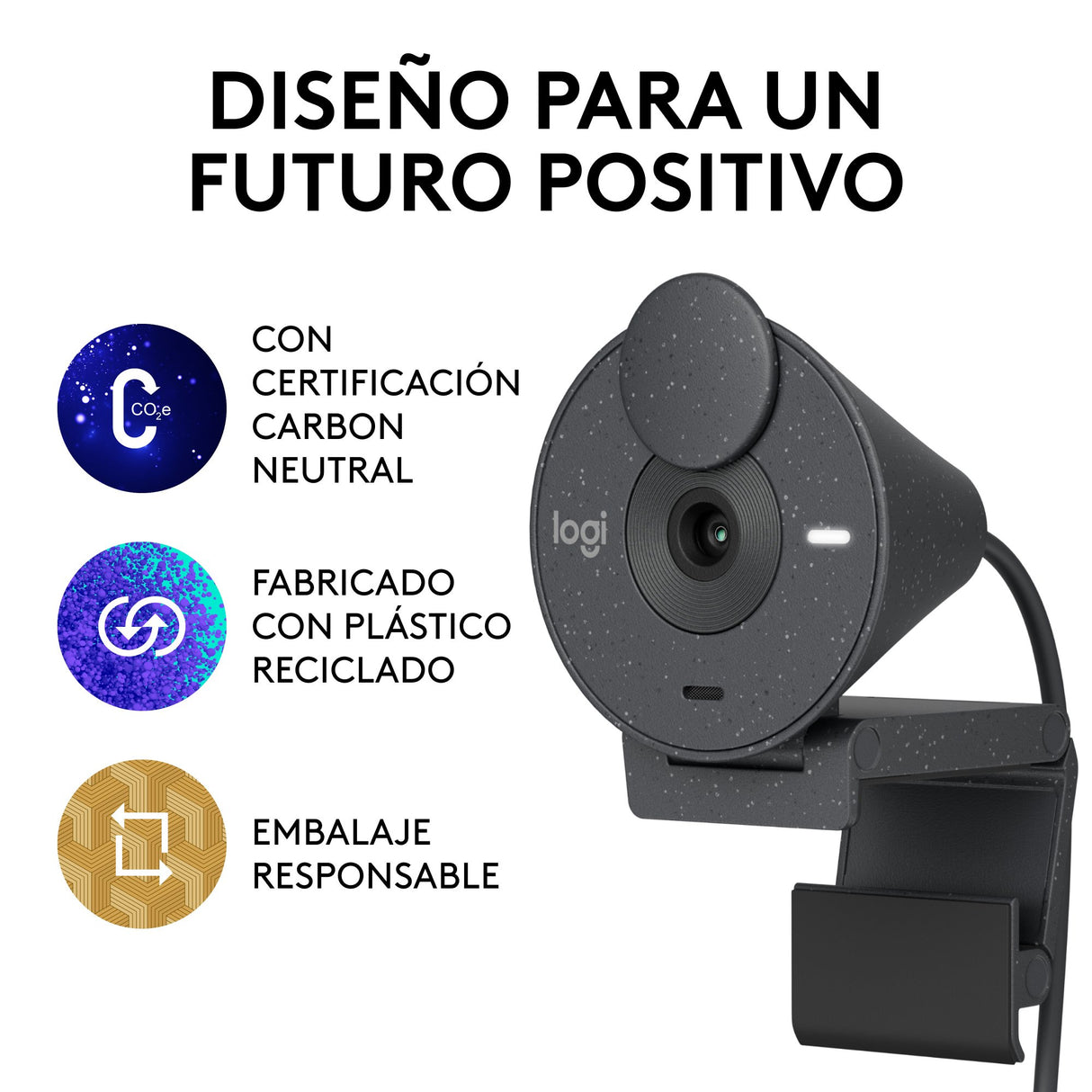 EAN 5099206104938 - Logitech 960-001436 cámara web 2 MP 1920 x 1080 Pixeles USB Grafito imagen 13