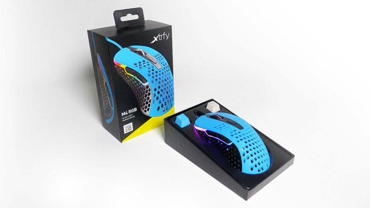 Xtrfy M4 Rgb Ratón Mano Derecha Usb Tipo A Óptico 16000 Dpi