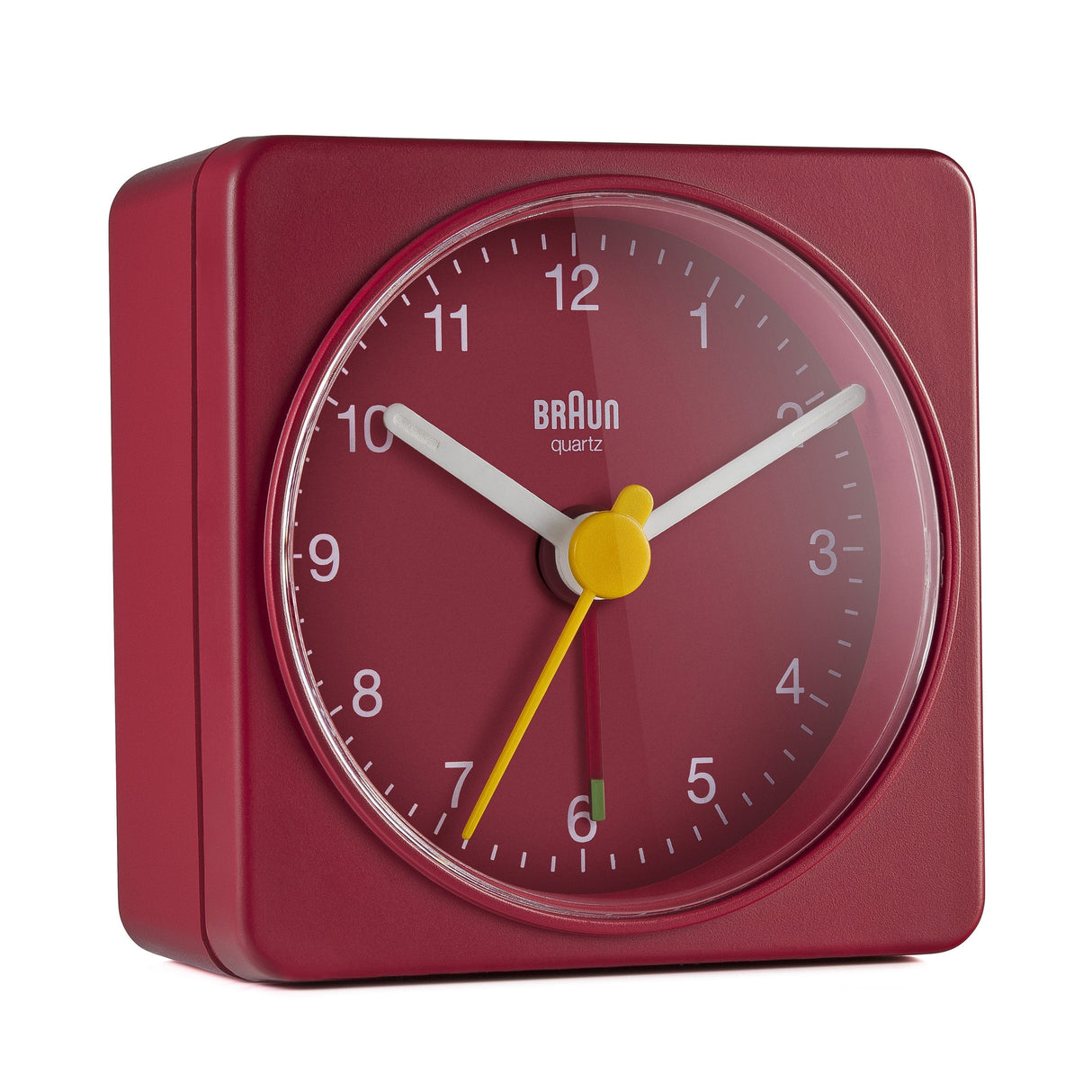 Braun Bc 02 R Reloj Despertador De Cuarzo Rojo