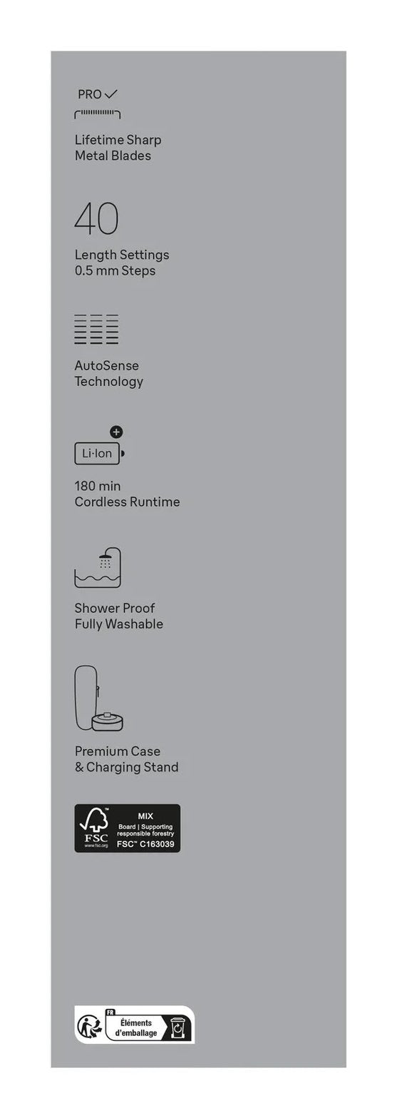 Cortapelo Braun 4210201448518 Para Barba Negro