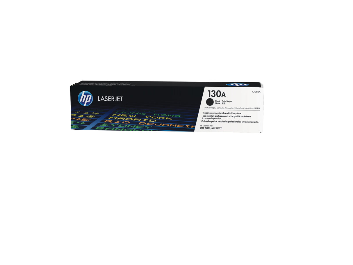 EAN 0886112939281 - HP 130A Black Original LaserJet Toner Cartridge cartucho de tóner 1 pieza(s) imagen 1