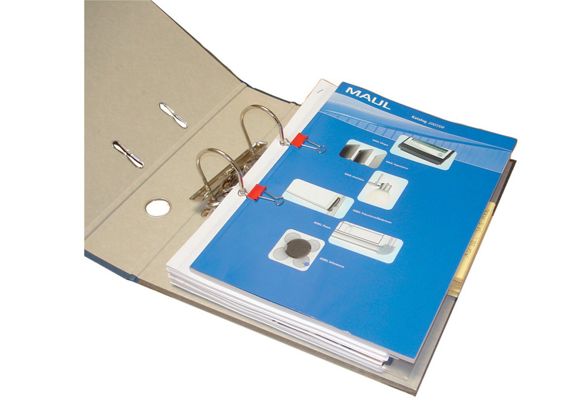 Maul Original Mauly Klammern 19mm 12m Pck Farblich Sortiert