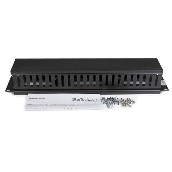 EAN 0065030859103 - StarTech.com CMDUCT2U accesorio de bastidor Panel de gestión de cables imagen 5