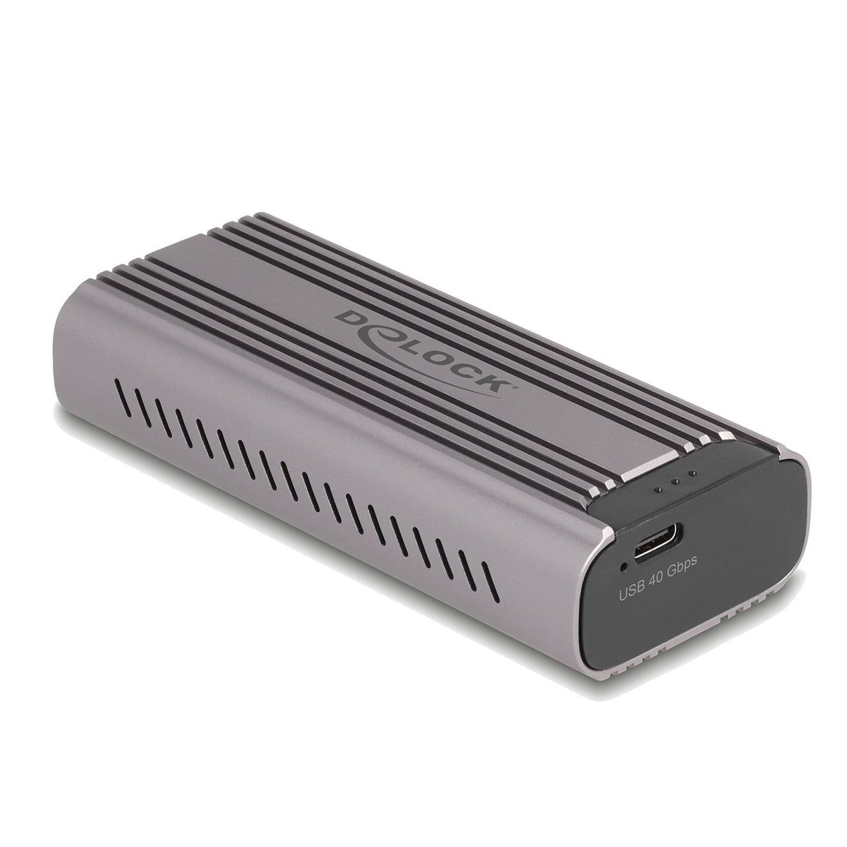 EAN 4043619420292 - DeLOCK 42029 caja para disco duro externo Caja externa para unidad de estado sólido (SSD) Negro, Gris imagen 1