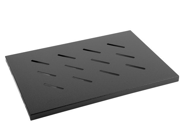 Lanberg Bandeja Fija Ak-1001-B Para Armario Rack De 19\1 1u 500x280mm Hasta 20kg De Carga Negro