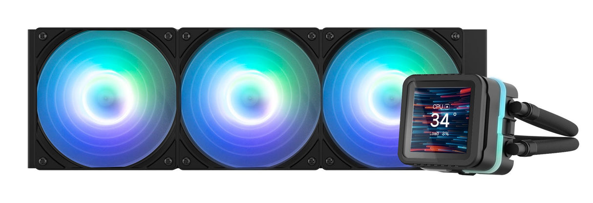 Refrigeracion Liquida Cpu Zalman Alpha2 Ds A36 Argb 360mm Negro