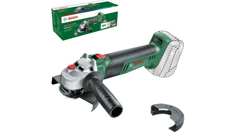 Amoladora Angular A Batería Bosch Universalgrind 18v-75, Ø 125mm (Verde/Negro, Sin Batería Ni Cargador, Power For All Alliance 06033e5001