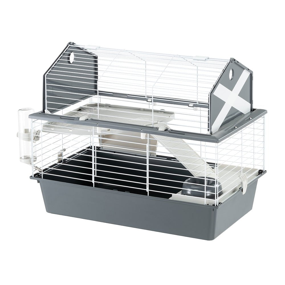 EAN 8010690172484 - Ferplast Barn 80 Rabit Gris, Blanco imagen 1