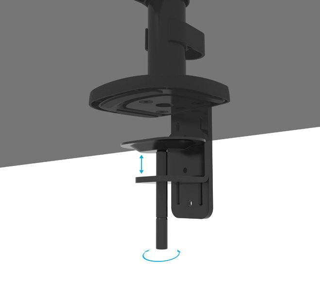 Flex Solo Full Motion Desk Mount