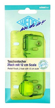 Wedo Taschenlocher Verde