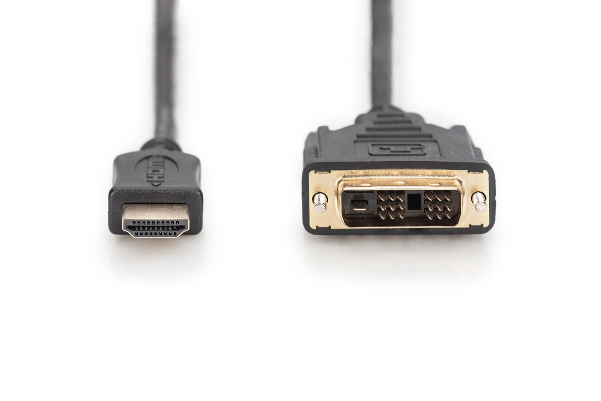 EAN 4016032295914 - Digitus AK-330300-020-S adaptador de cable de vídeo 2 m HDMI tipo A (Estándar) DVI-D Negro imagen 2
