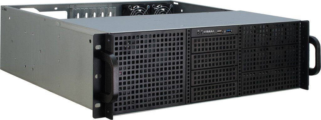 Caja Pc Inter-Tech Ipc 3u 30240 Rack Mini-Itx,12x3,5'' Oder 14x2,5''Hdd
