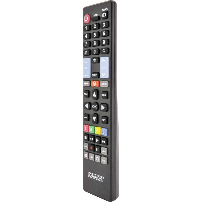 Schwaiger Mando A Distancia 5 In 1 Vorprogrammiert Negro