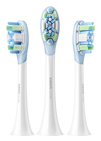 EAN 6932554404000 - Xiaomi 3x Oscillation Electric Toothbrush Replacement Heads 3 pieza(s) Azul, Verde, Blanco imagen 1