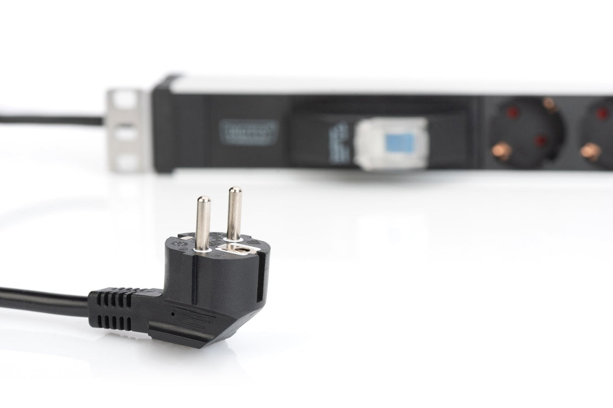 EAN 4016032456636 - Digitus DN-95417 unidad de distribución de energía (PDU) 6 salidas AC 0U/1U Negro, Plata imagen 6