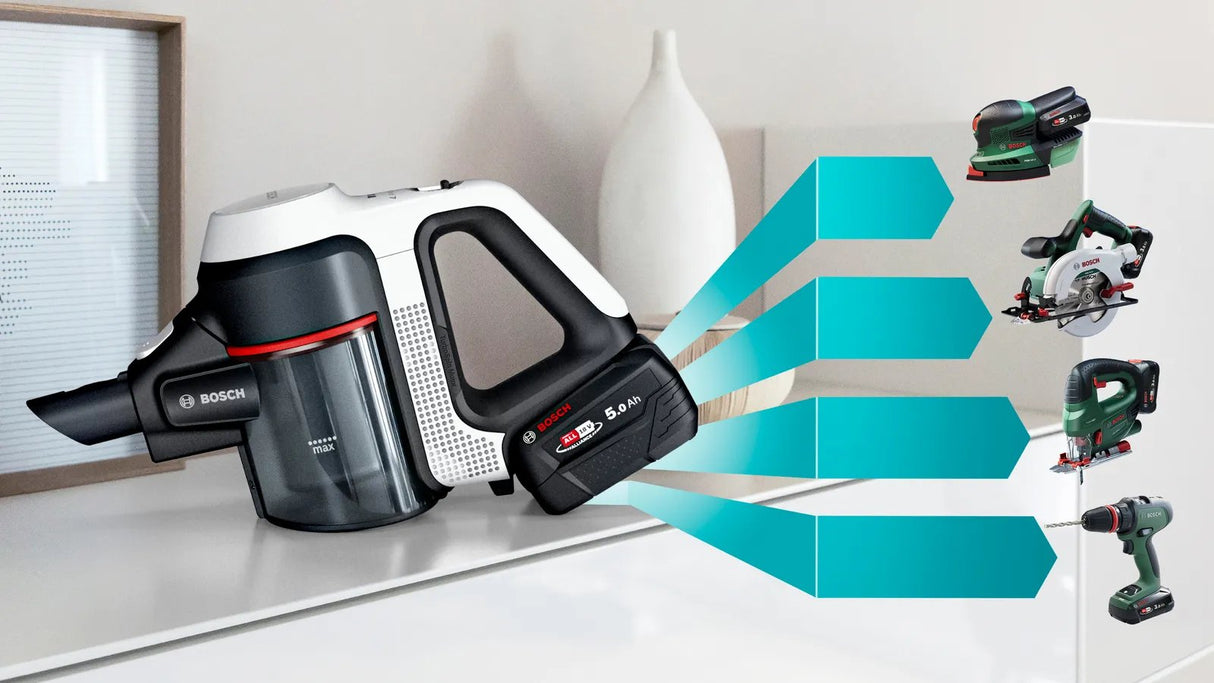EAN 4242005366903 - Bosch BSS715CARP aspiradora de pie y escoba eléctrica Aspiradora escoba 2 en 1 Batería Secar Sin bolsa 0, imagen 7