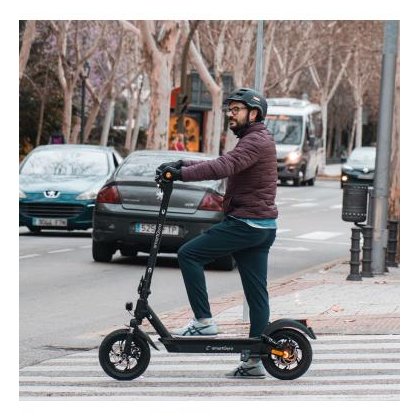 Patinete Eléctrico Smartgyro K2 Pro Xl Black Certificado Motor 1000w Ruedas 12' 25km H Autonomía 60km Negro