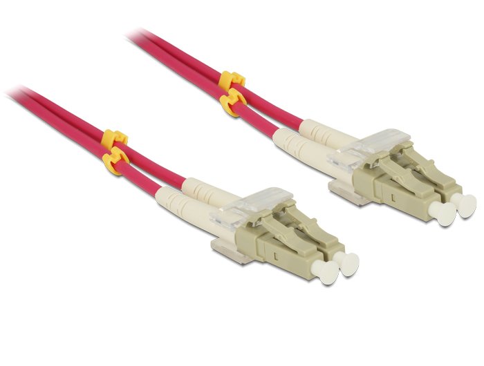 Delock 84644 Cable De Fibra Óptica Lc > Lc Multimodo Om4 10 M