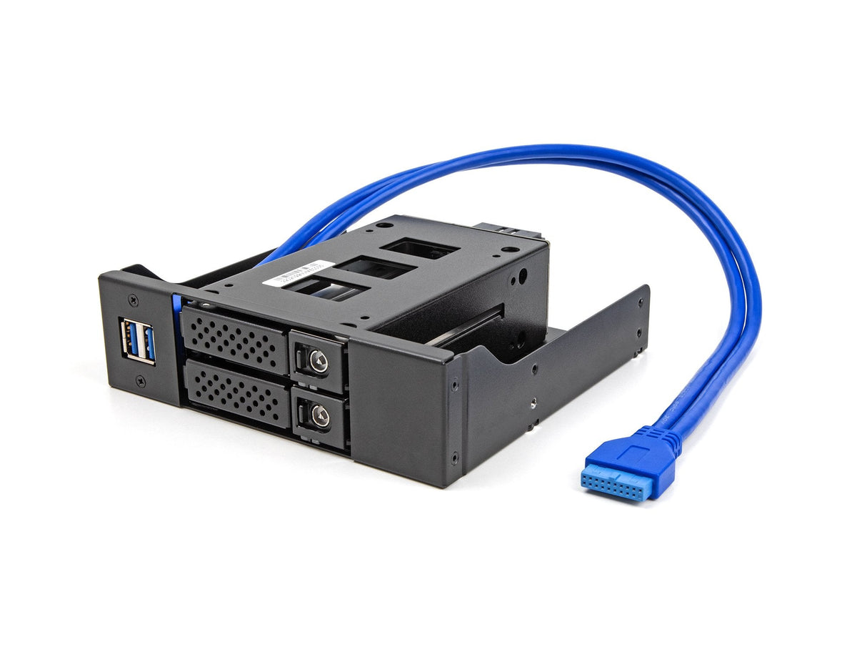 Delock 18006 Marco De Instalación Metálico De 5.25? Para Rack Móvil Slim Bay Con Concentrador Usb 5 Gbps