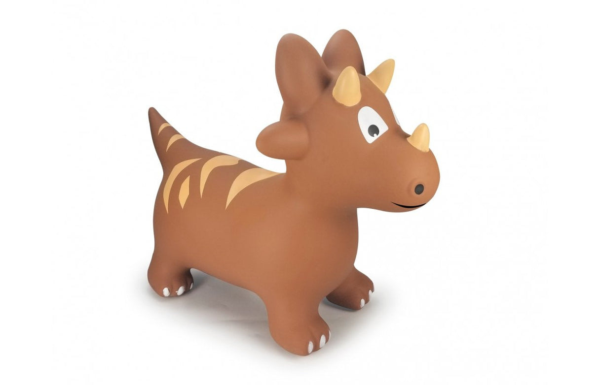 Dinosaurio Saltarín Con Bomba Marrón Jamara