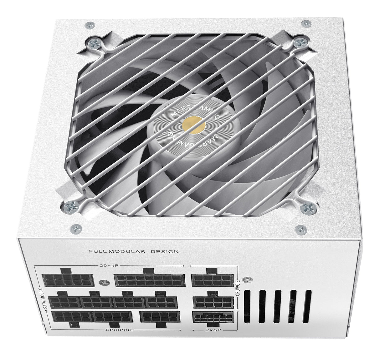 Fuente Alim. 1000w Si Modular 80+ Gold Blanco Mars Gaming <Div Class='Especificaciones'>. <Div Class='Especificaciones'>. 1000w / Silencioso / 90% Eficiencia / Ventilador 140mm / Atx / Modular. .