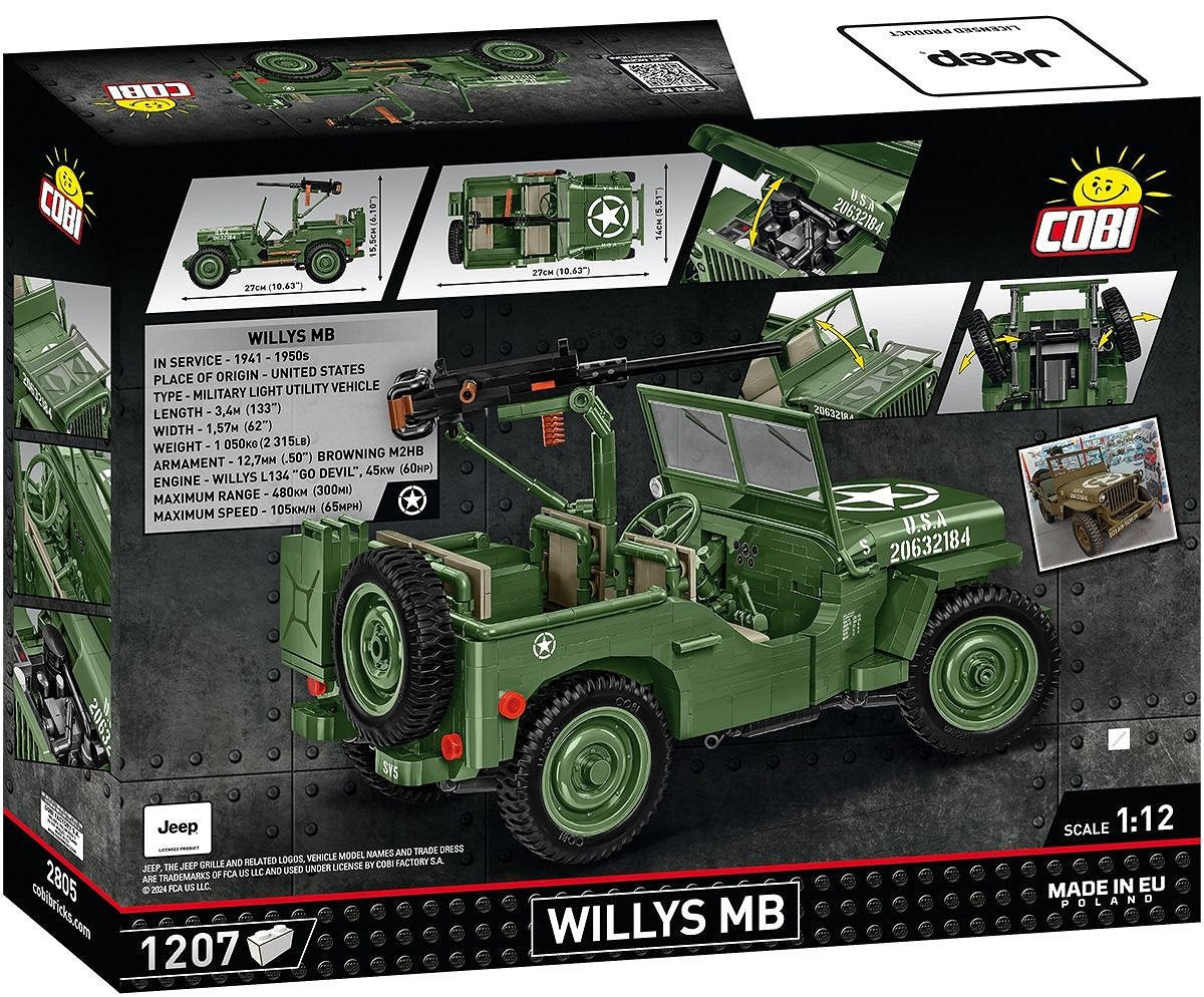 Cobi Willys Mb, Juguete De Construcción Cobi-2805