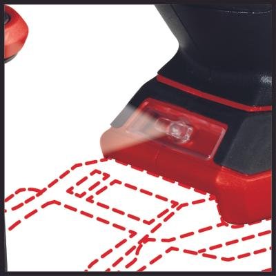 Taladro Percutor Inalámbrico Einhell Power X-Change Te-Hd 18/20 Li - Solo, 18 Voltios 4514260 (Negro/Rojo, Sin Batería Ni Cargador, En Estuche)