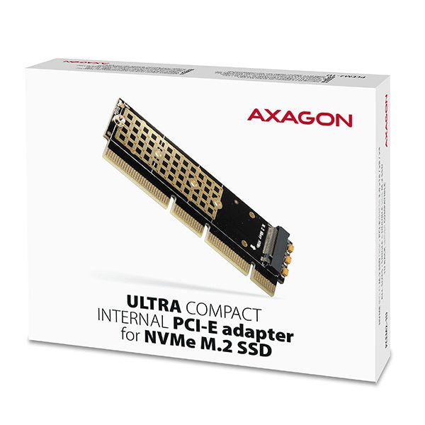 Axagon Pci-E 3.0 16x - M.2 Ssd Nvme. Up To 80mm Tarjeta Y Adaptador De Interfaz Interno