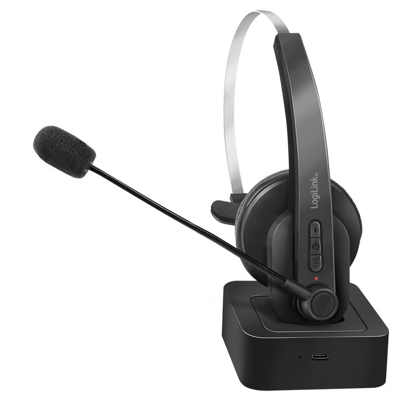 EAN 4052792064636 - LogiLink BT0059 auricular y casco Auriculares Inalámbrico Diadema Oficina/Centro de llamadas Bluetooth Ba imagen 9