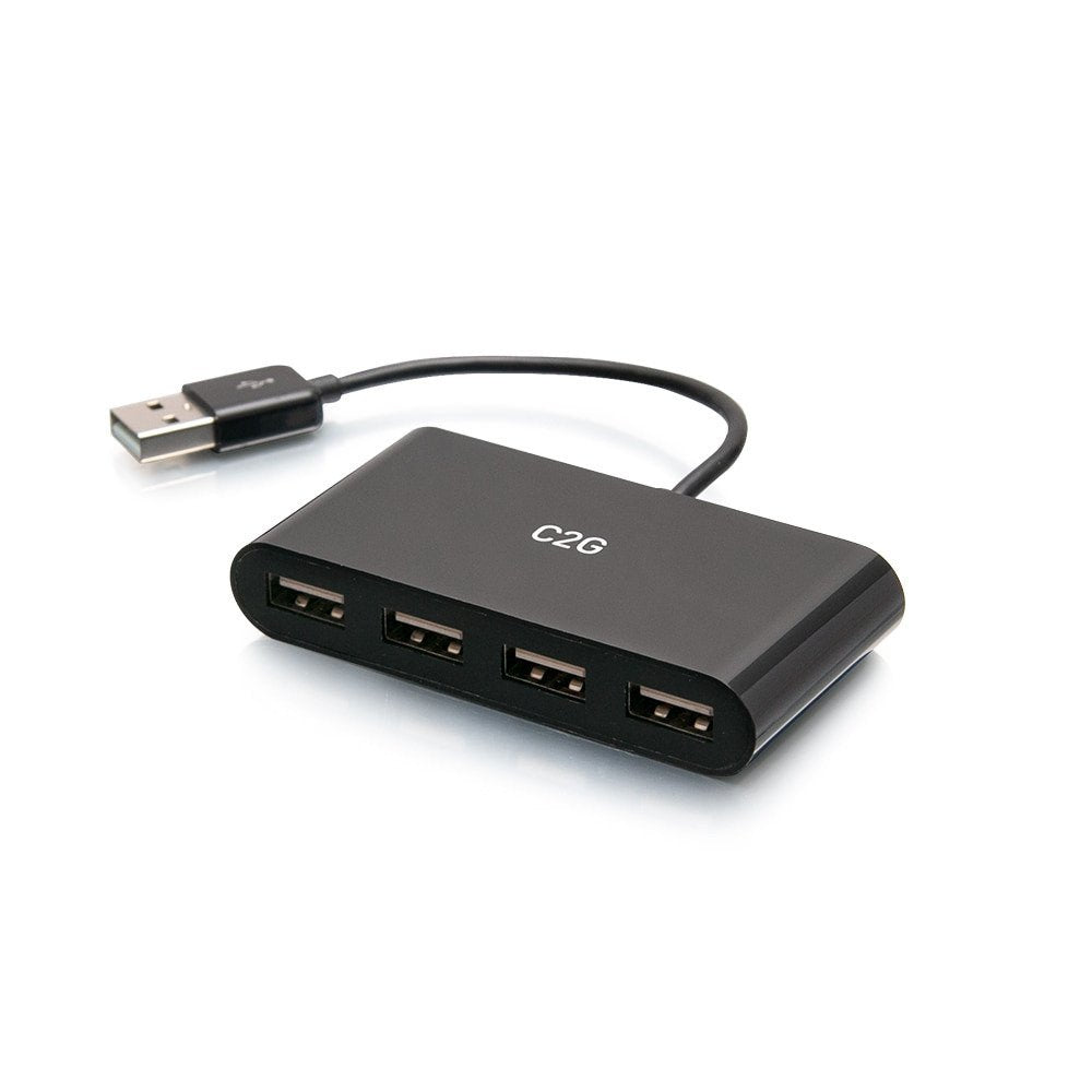 EAN 0757120544623 - C2G C2G54462 hub de interfaz USB 2.0 480 Mbit/s Negro imagen 1