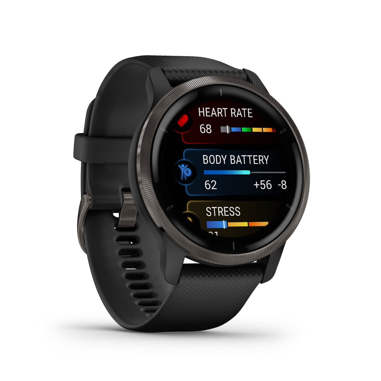 EAN 0753759271824 - Garmin Venu 2 3,3 cm (1.3") AMOLED 45.4 mm Digital 416 x 416 Pixeles Pantalla táctil Wifi GPS (satélite) imagen 56