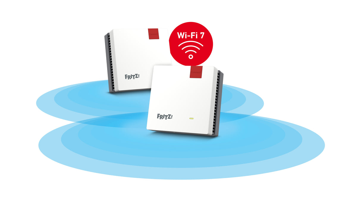 EAN 4023125031281 - Mesh Set 1700 Doble banda (2,4 GHz / 5 GHz) Wi-Fi 7 (802.11be) Blanco, Rojo 1 Interno imagen 2