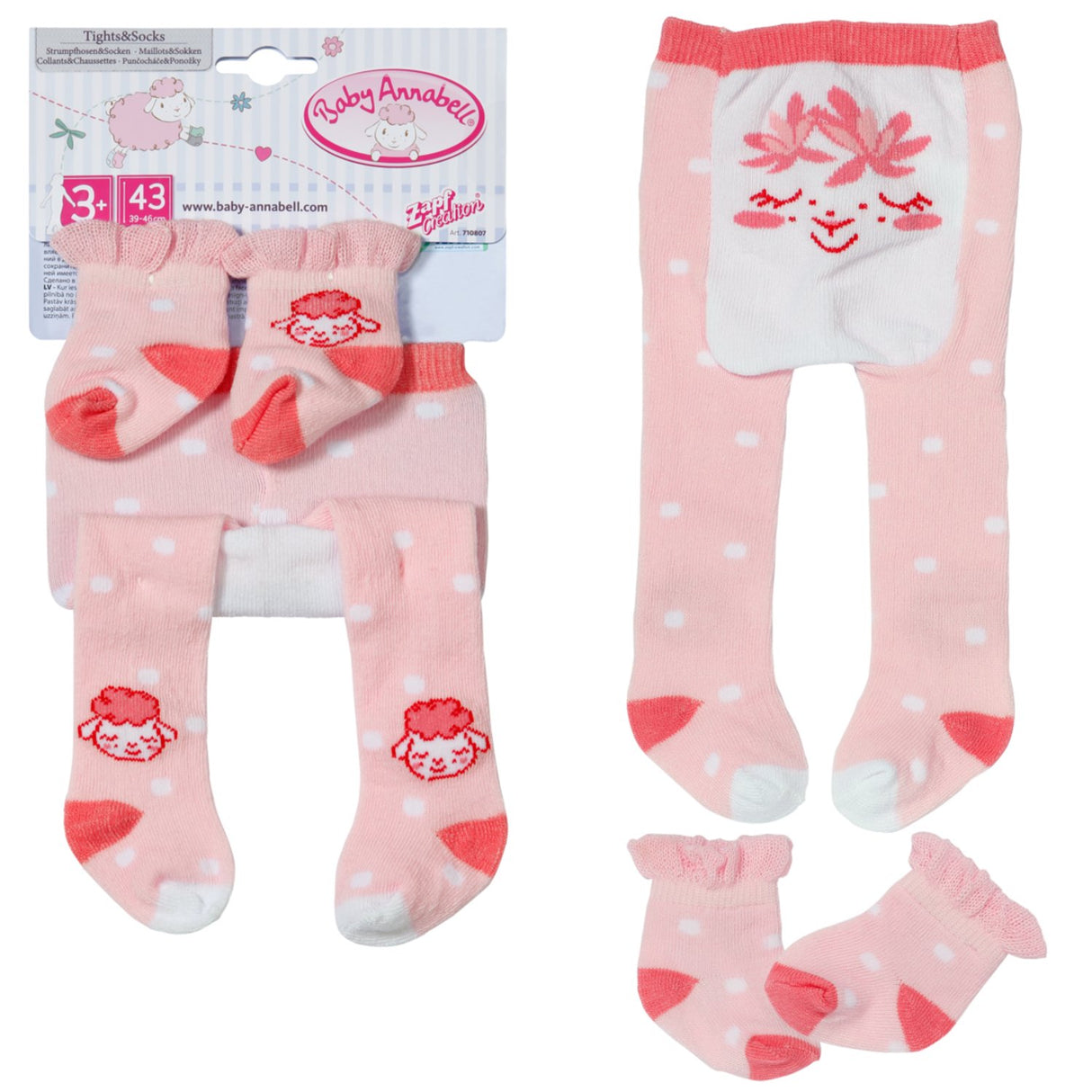 EAN 4001167710807 - Baby Annabell Tights & Socks Leotardos para muñecas imagen 8