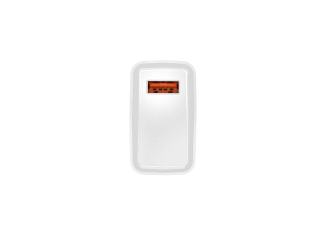 Cargador Usb Natec Ribera Usb-A 18w Blanco