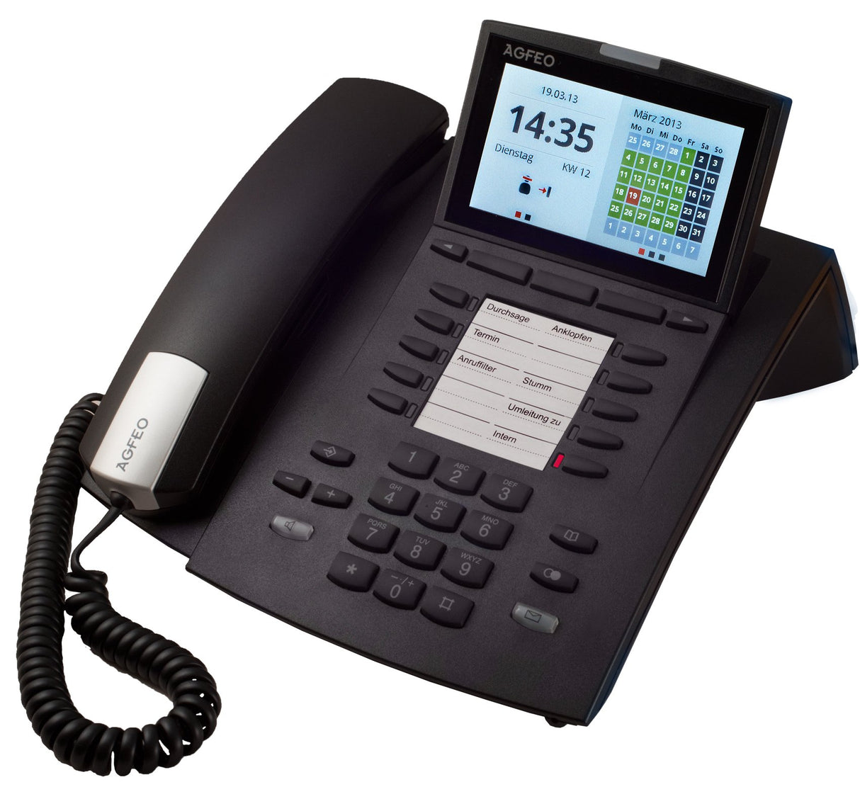 EAN 4021972013221 - AGFEO ST 45 IP teléfono IP Negro LCD imagen 1